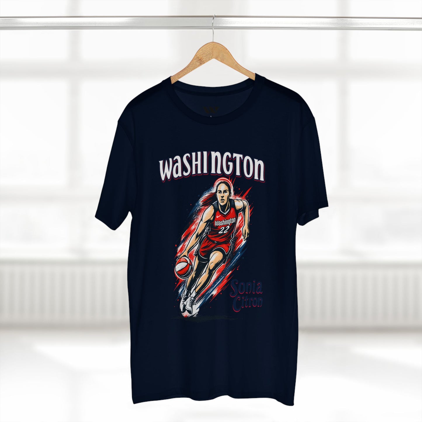 Washington Basketball Sonia Citron Action Graphic Tee