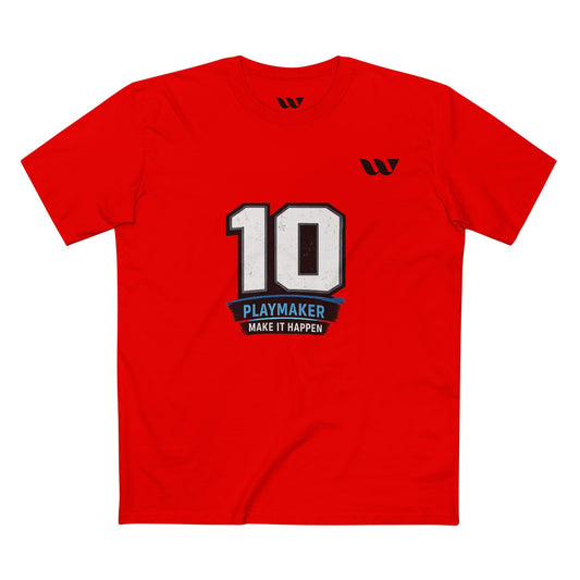 WREPPED Playmaker '10' T‑Shirt — Make It Happen Athletic Tee
