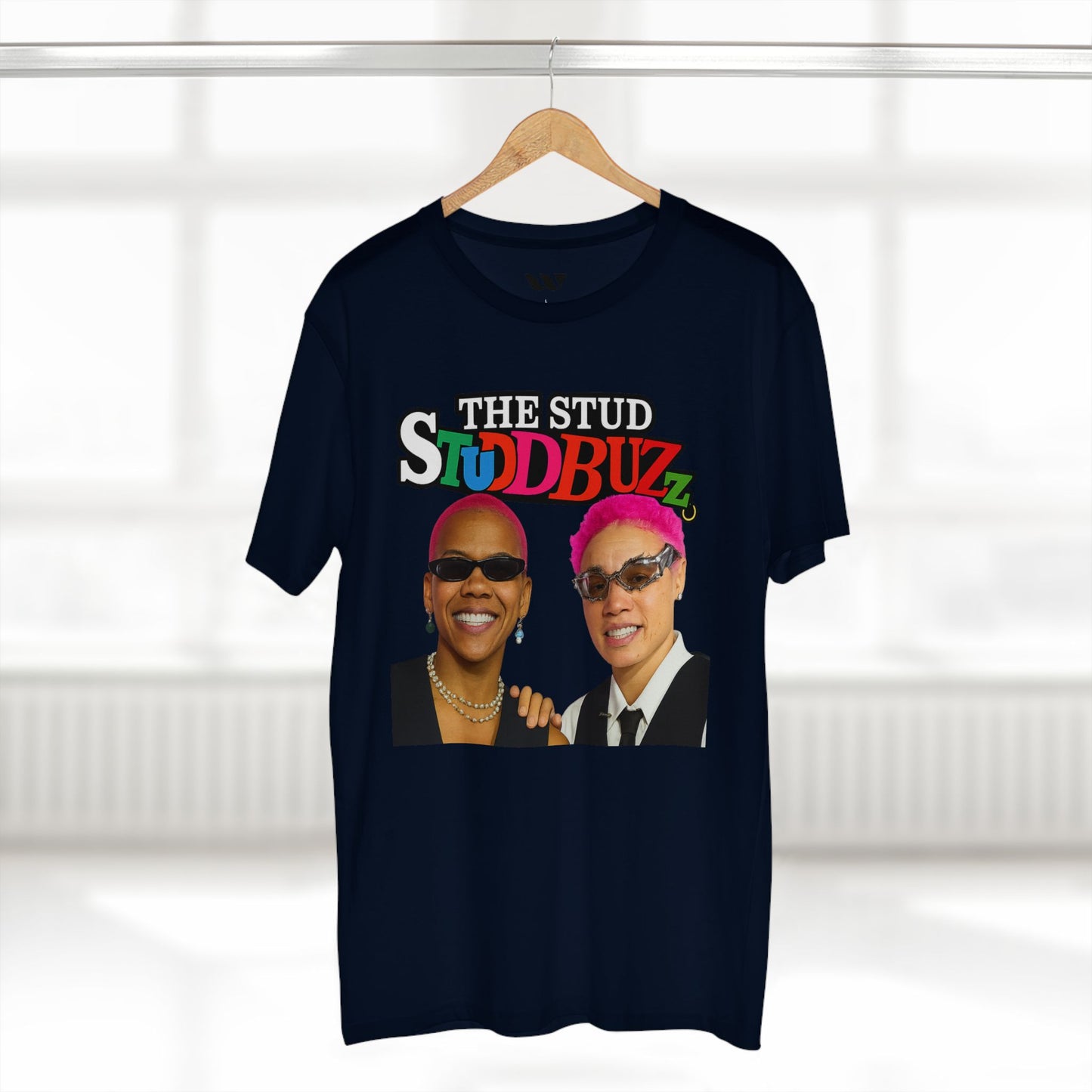 StudBuz Graphic Tee — Retro Duo, Courtney Williams & Natisha Hiedeman