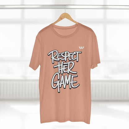 Respect Her Game T-Shirt — WREPPED Empowerment Sports Tee