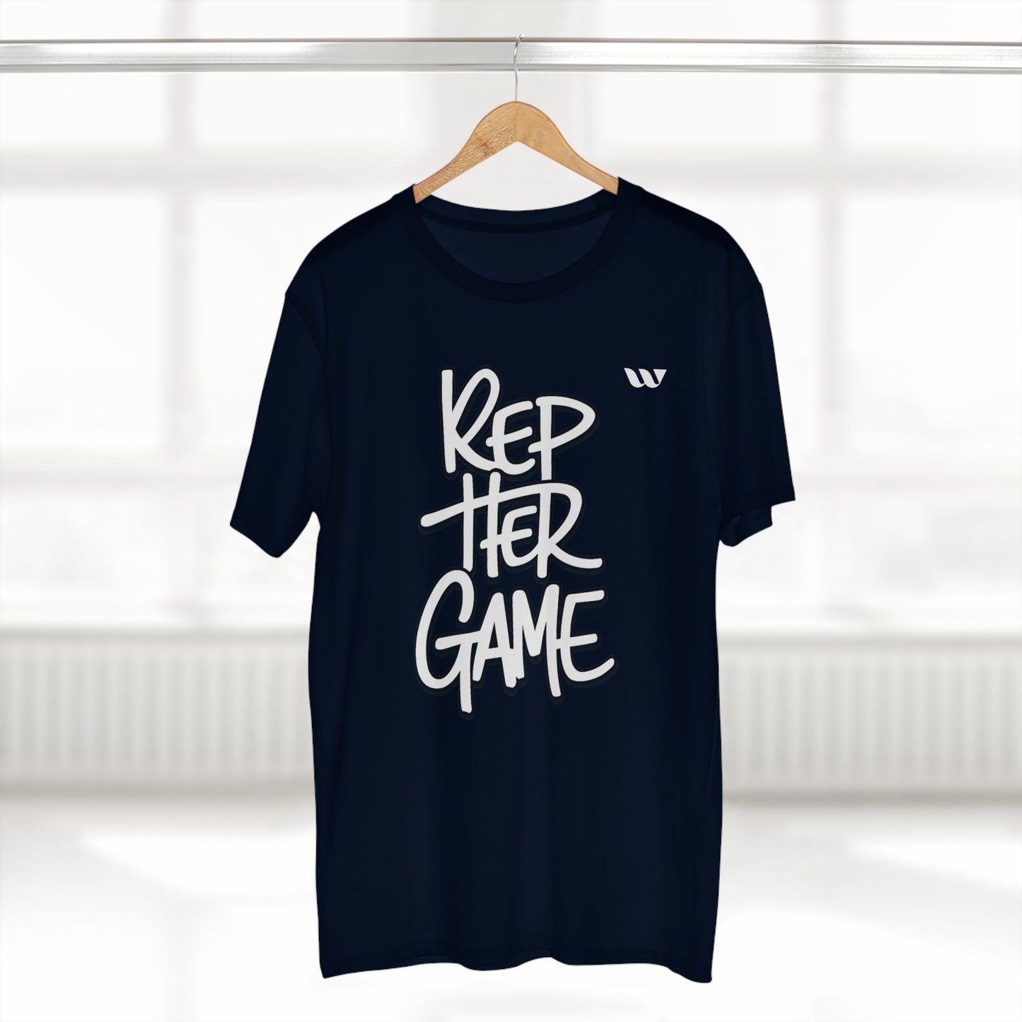 Rep Her Game T-Shirt — WREPPED Motivational Streetwear Tee