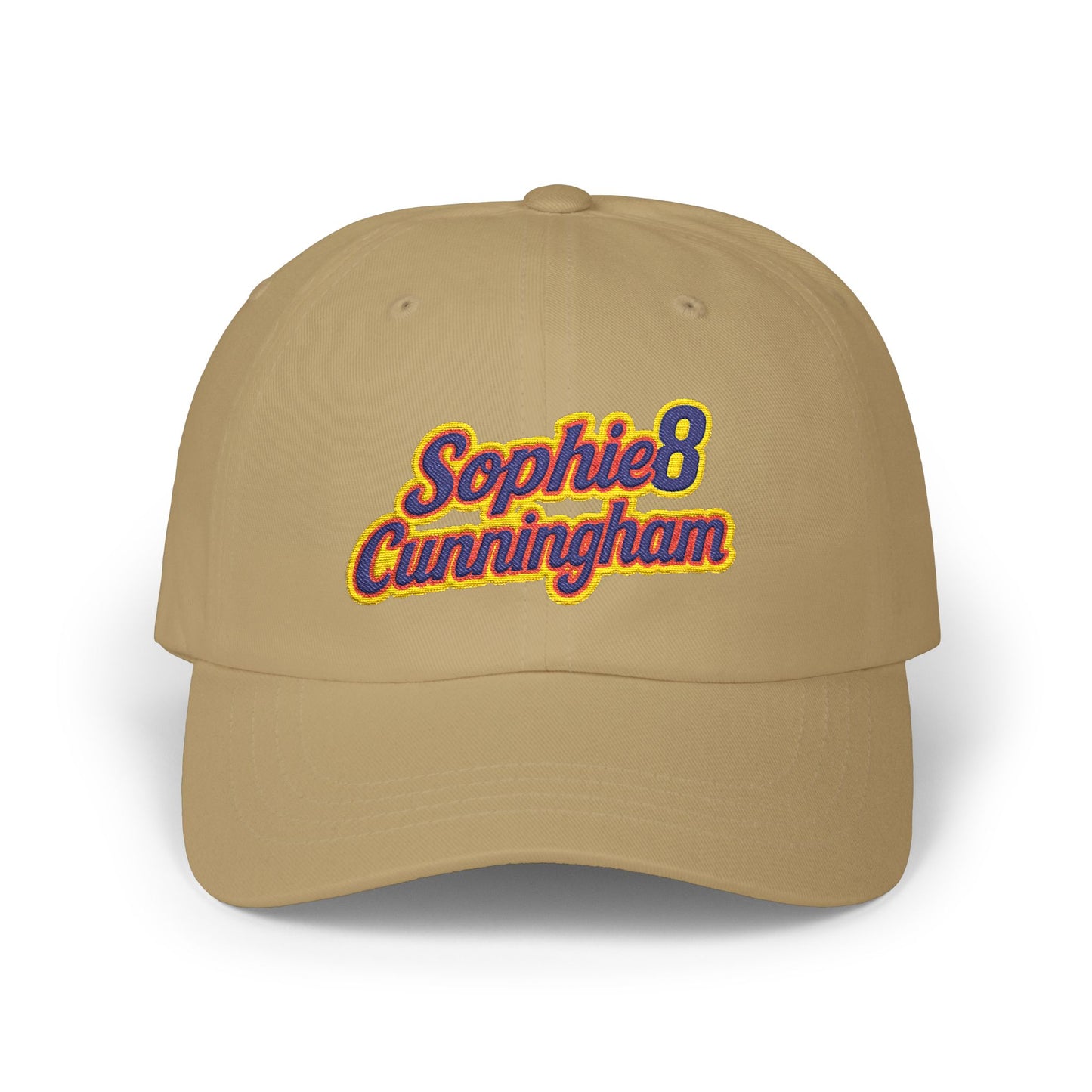 "Sophie Cunningham" Retro Script Embroidered Baseball Hat
