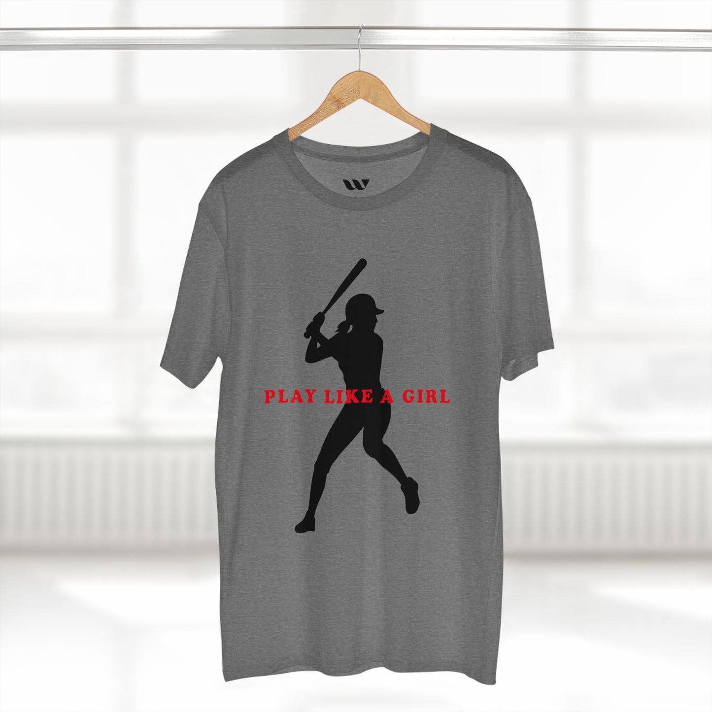 Play Like a Girl Baseball Tee — WREPPED