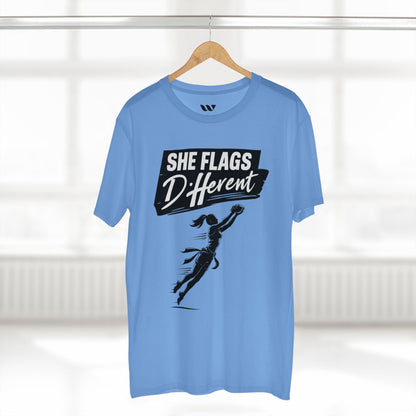 She Flags Different T‑Shirt —WREPPED