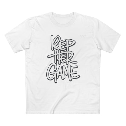 Rep Her Game T-Shirt — WREPPED Motivational Streetwear Tee