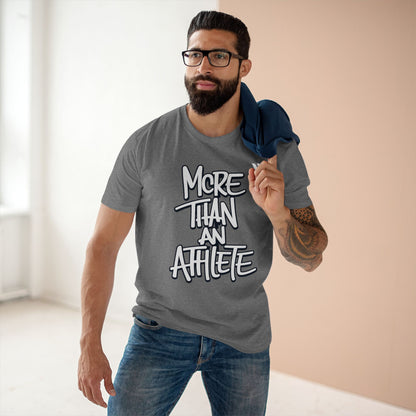 More Than An Athlete T-Shirt — WREPPED Inspirational Sports Graphic Tee