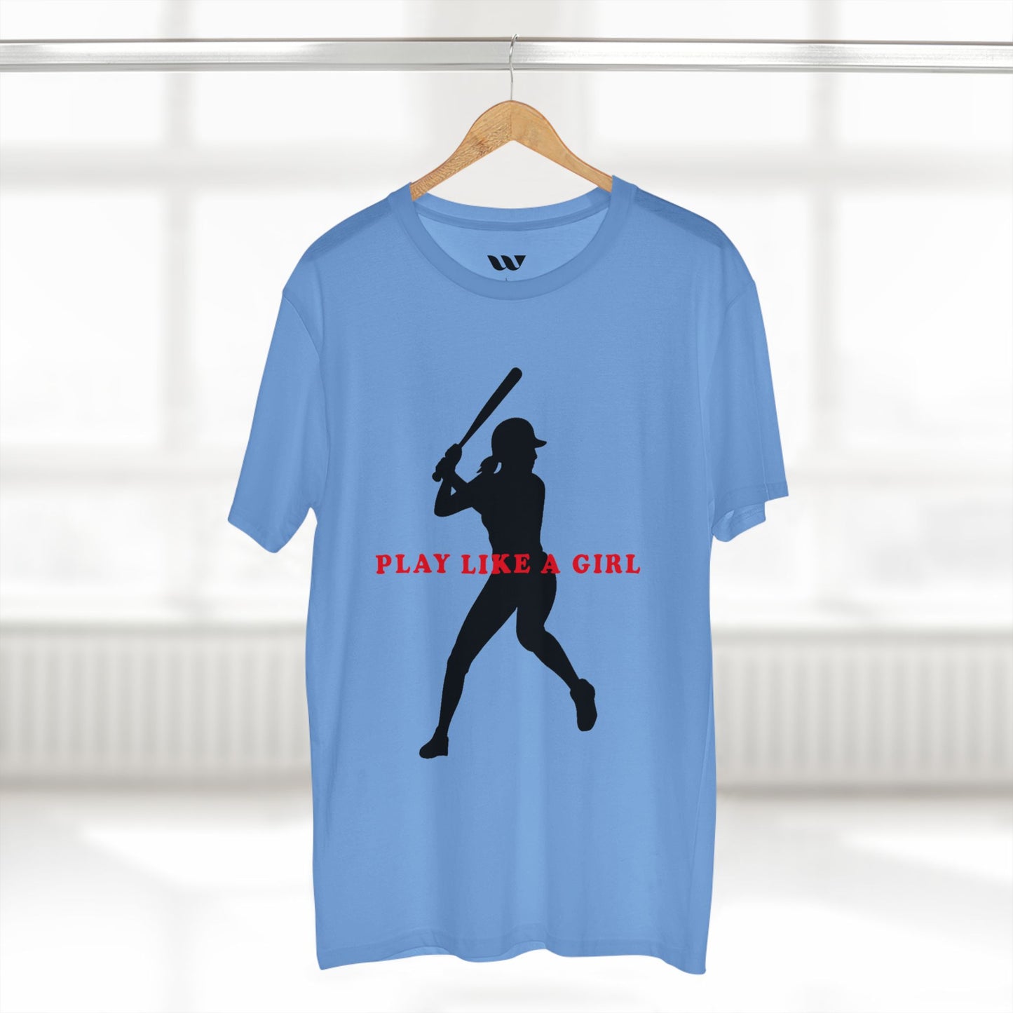 Play Like a Girl Baseball Tee — WREPPED