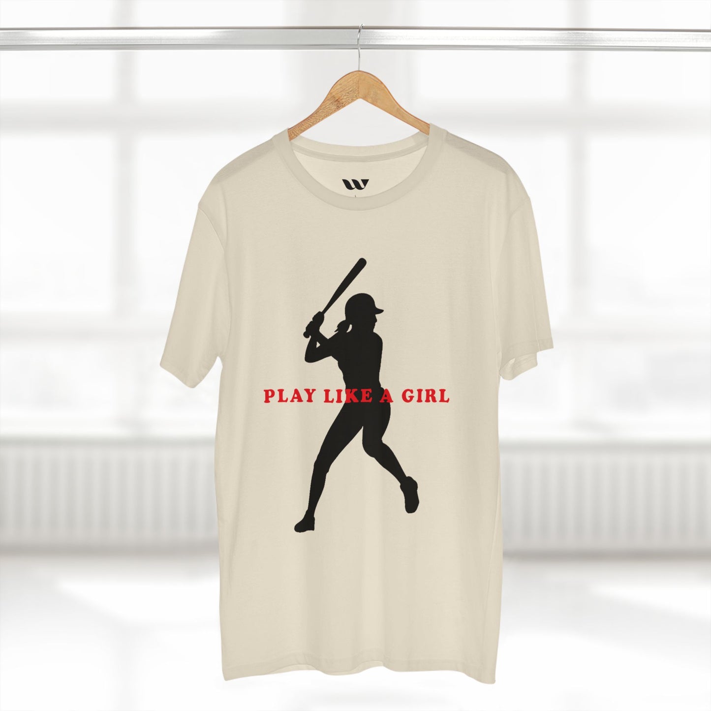 Play Like a Girl Baseball Tee — WREPPED
