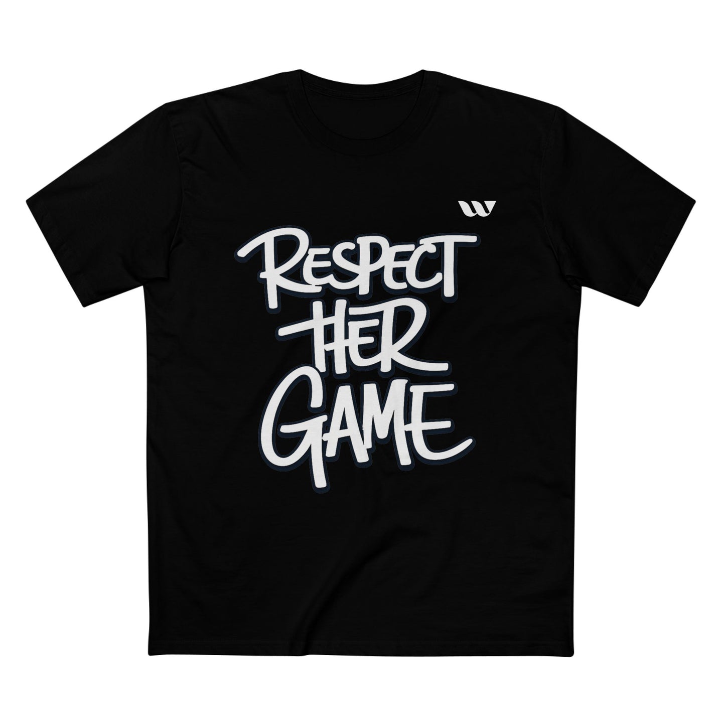Respect Her Game T-Shirt — WREPPED Empowerment Sports Tee