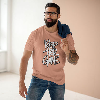 Rep Her Game T-Shirt — WREPPED Motivational Streetwear Tee