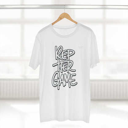Rep Her Game T-Shirt — WREPPED Motivational Streetwear Tee