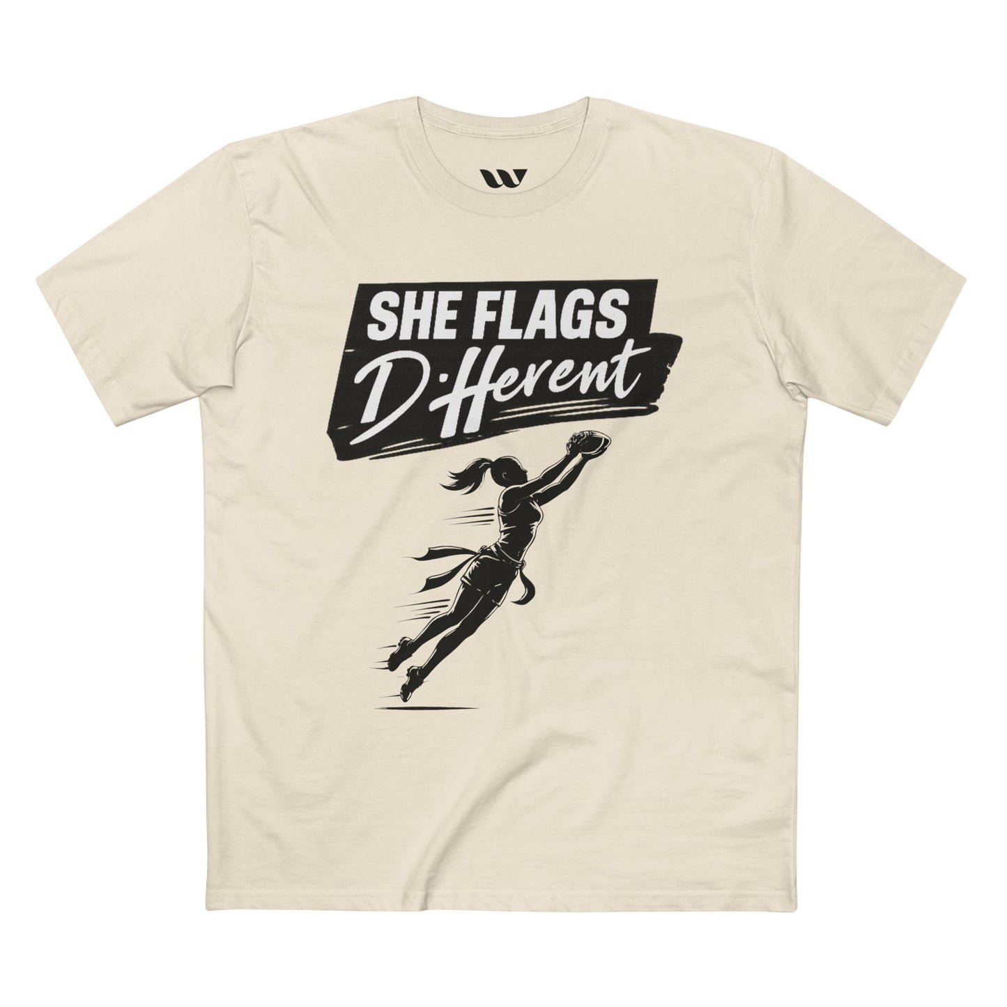 She Flags Different T‑Shirt —WREPPED