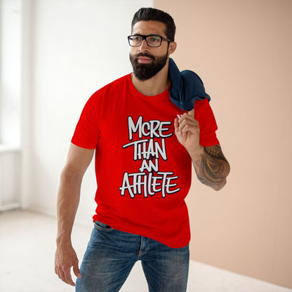 More Than An Athlete T-Shirt — WREPPED Inspirational Sports Graphic Tee