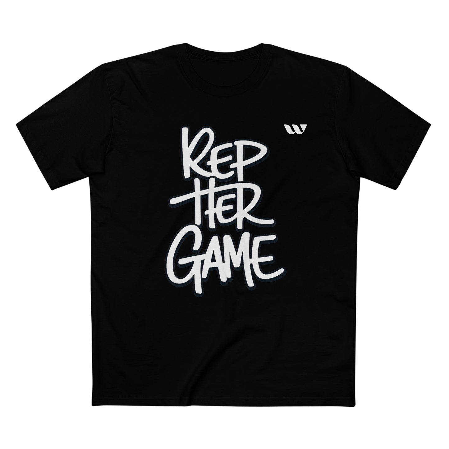 Rep Her Game T-Shirt — WREPPED Motivational Streetwear Tee
