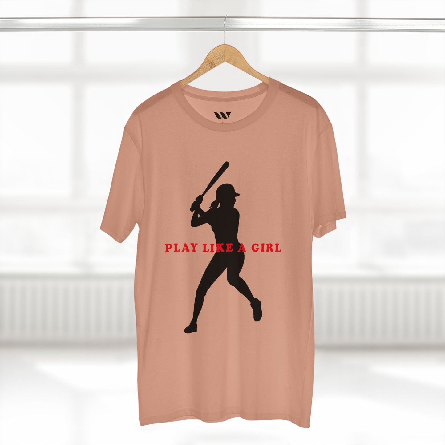 Play Like a Girl Baseball Tee — WREPPED