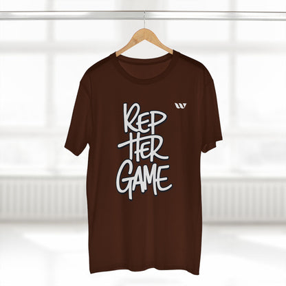 Rep Her Game T-Shirt — WREPPED Motivational Streetwear Tee
