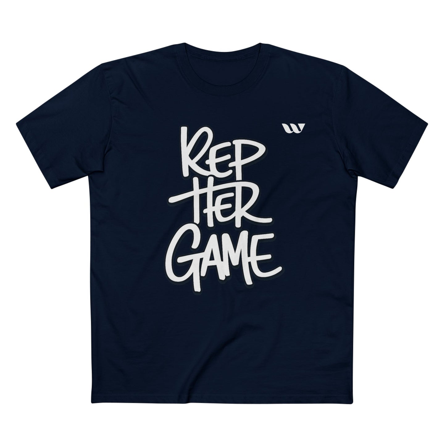 Rep Her Game T-Shirt — WREPPED Motivational Streetwear Tee