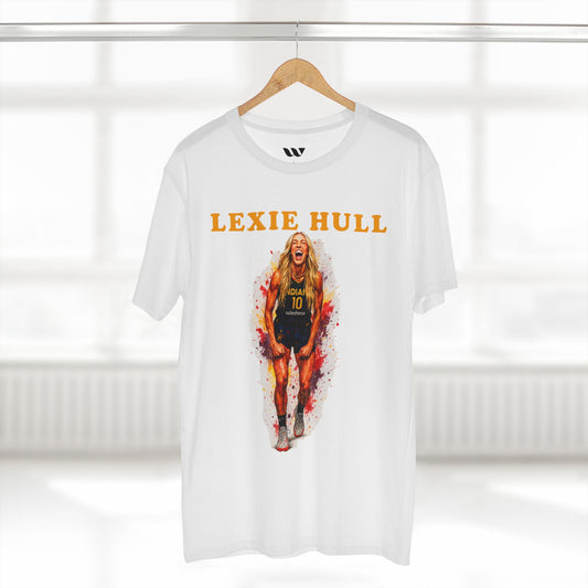 Lexie Hull Basketball Player Tee — Women's Basketball Watercolor Jersey Shirt