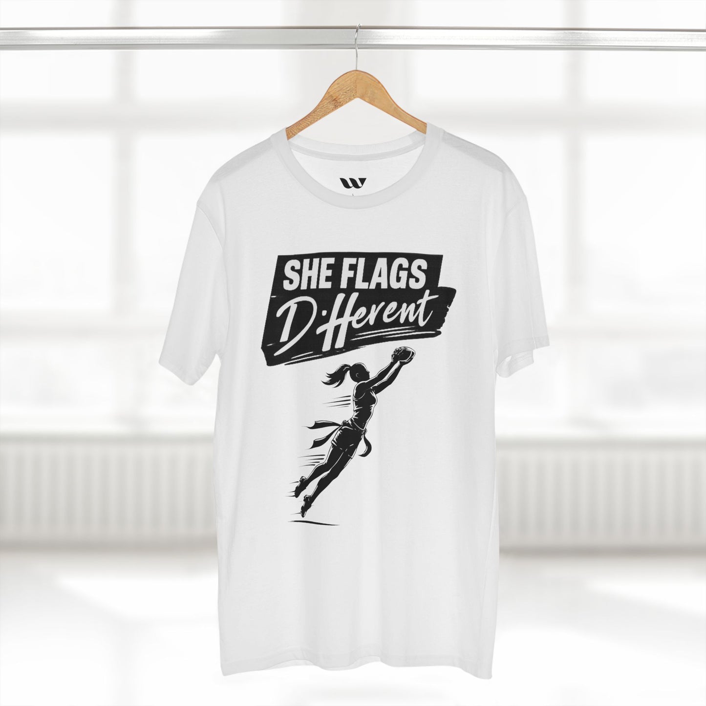 She Flags Different T‑Shirt —WREPPED