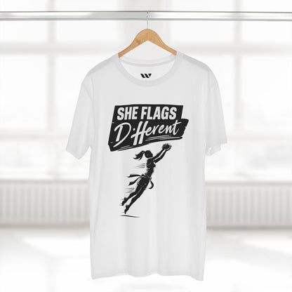 She Flags Different T‑Shirt —WREPPED