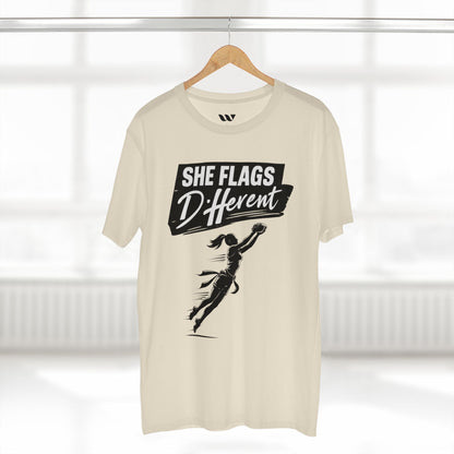She Flags Different T‑Shirt —WREPPED