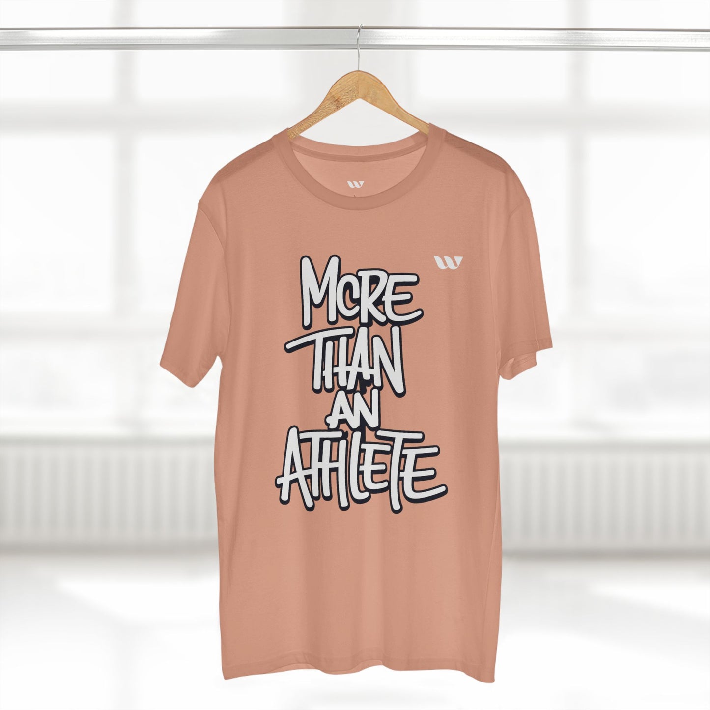 More Than An Athlete T-Shirt — WREPPED Inspirational Sports Graphic Tee