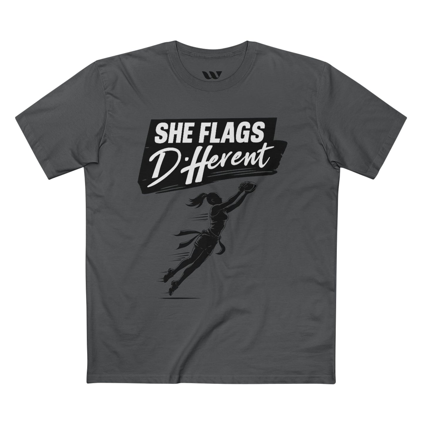 She Flags Different T‑Shirt —WREPPED