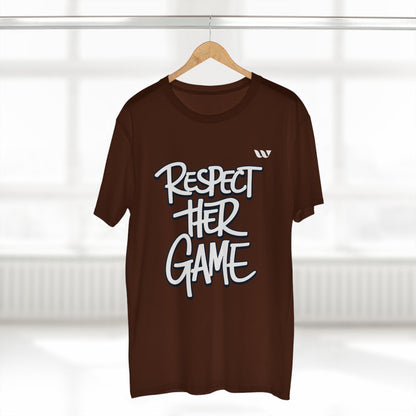 Respect Her Game T-Shirt — WREPPED Empowerment Sports Tee
