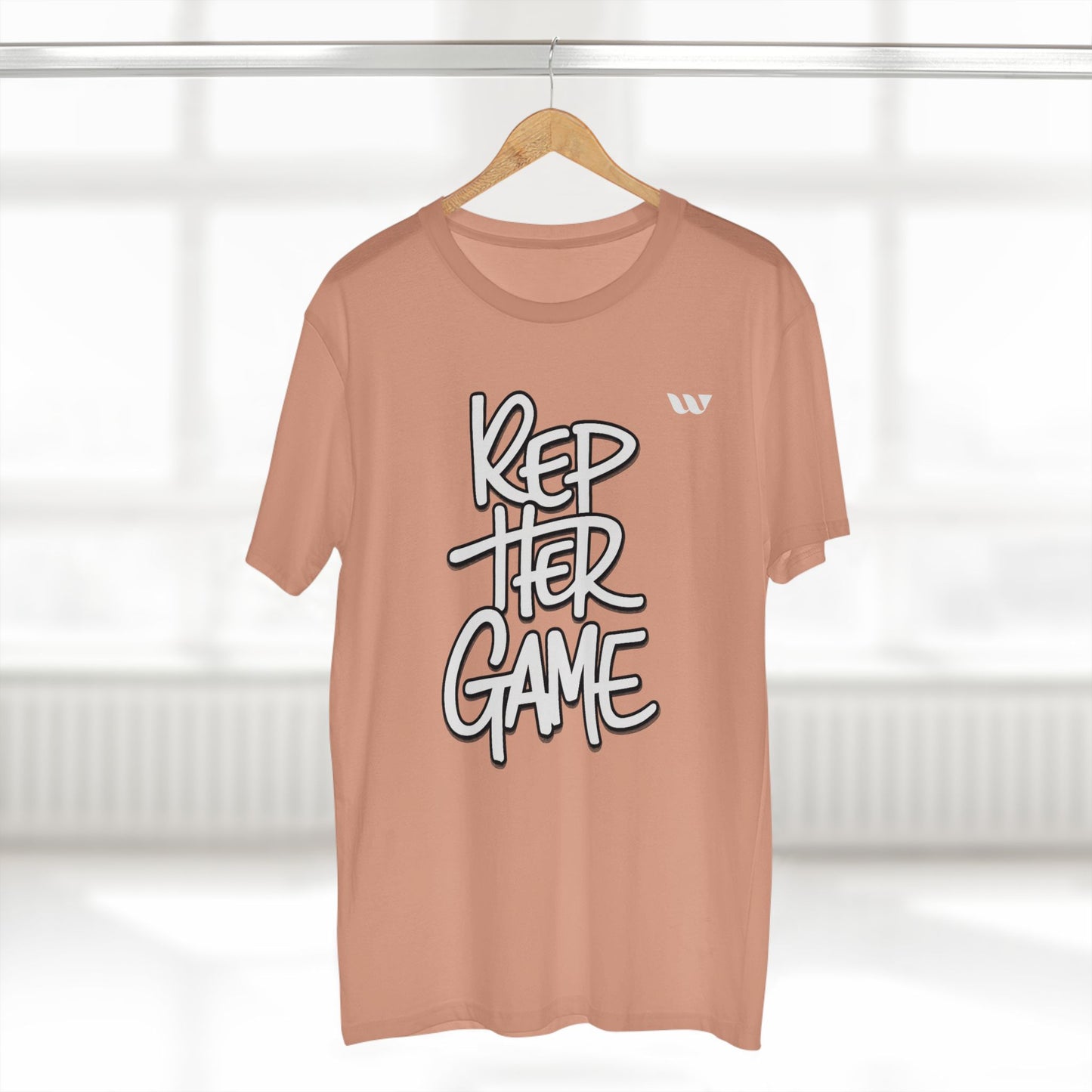 Rep Her Game T-Shirt — WREPPED Motivational Streetwear Tee
