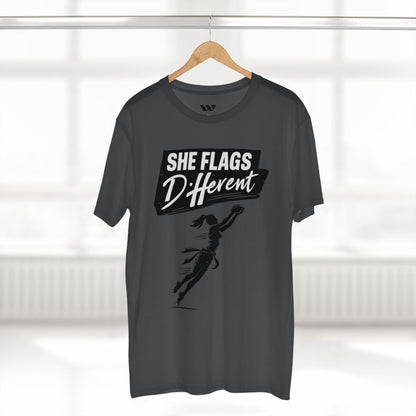 She Flags Different T‑Shirt —WREPPED