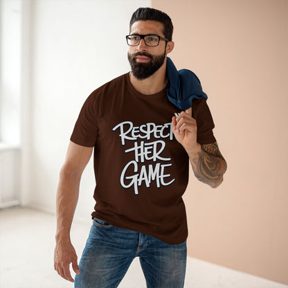 Respect Her Game T-Shirt — WREPPED Empowerment Sports Tee