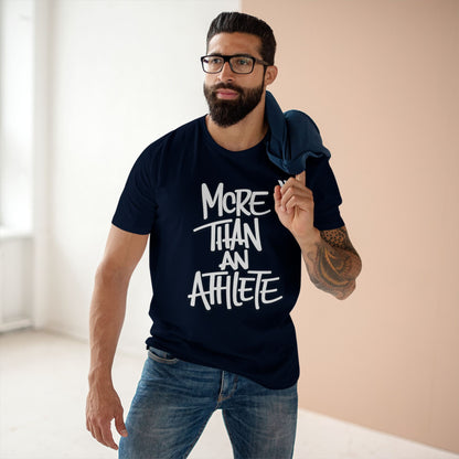 More Than An Athlete T-Shirt — WREPPED Inspirational Sports Graphic Tee