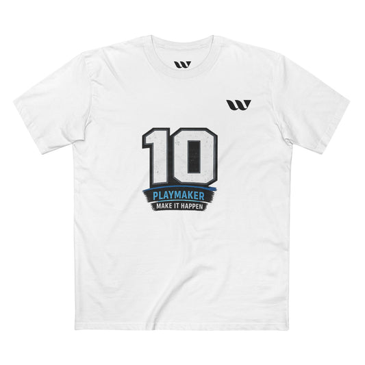 WREPPED Playmaker '10' T‑Shirt — Make It Happen Athletic Tee