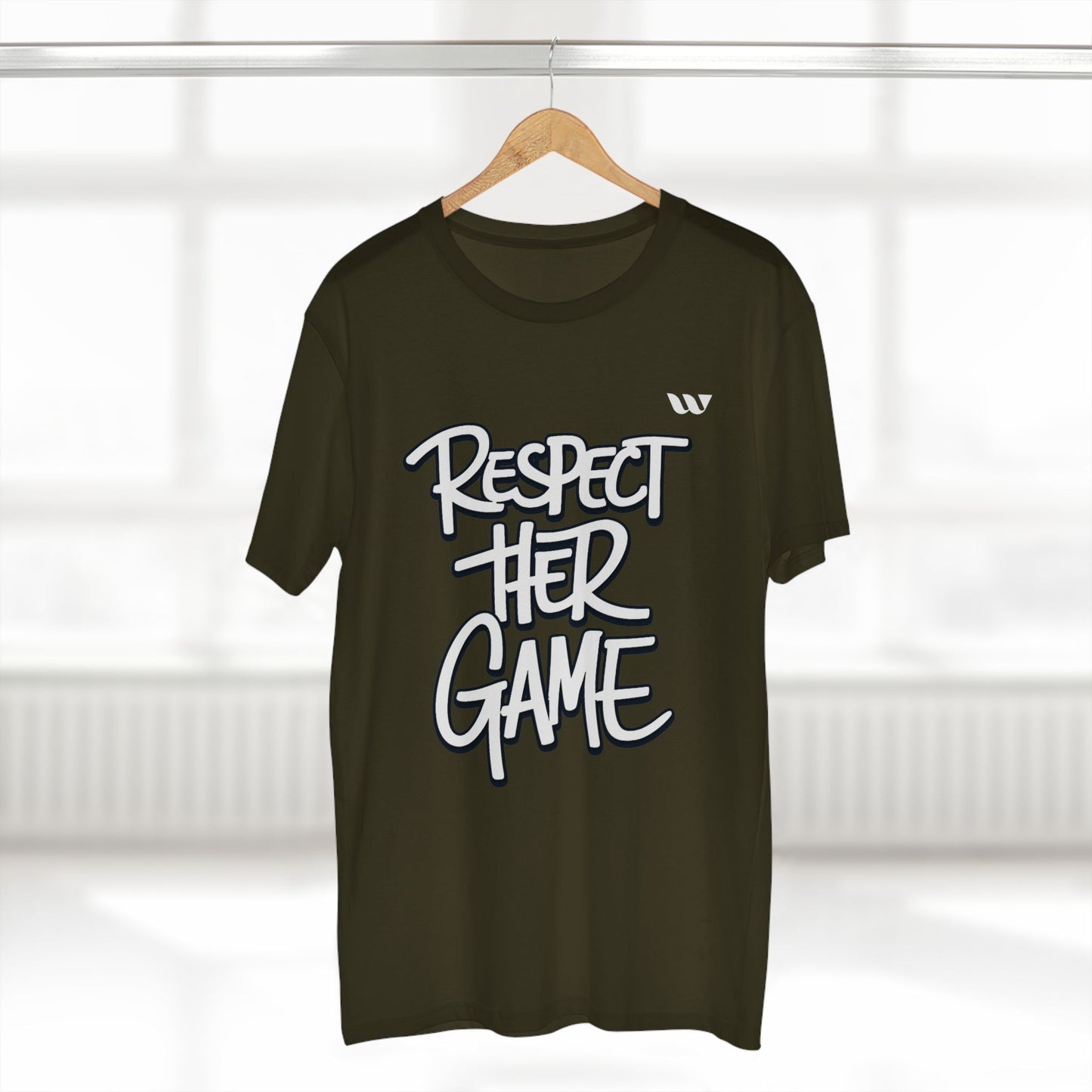 Respect Her Game T-Shirt — WREPPED Empowerment Sports Tee