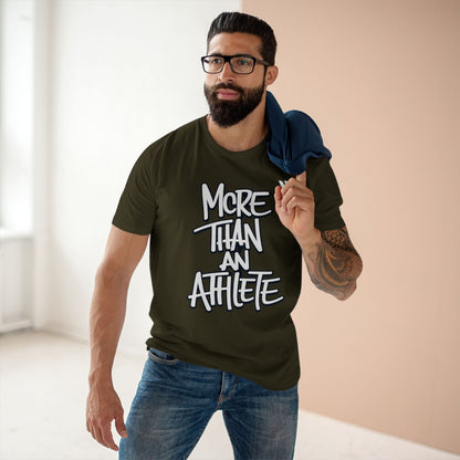 More Than An Athlete T-Shirt — WREPPED Inspirational Sports Graphic Tee