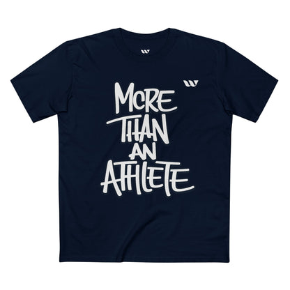 More Than An Athlete T-Shirt — WREPPED Inspirational Sports Graphic Tee