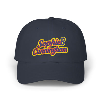 "Sophie Cunningham" Retro Script Embroidered Baseball Hat
