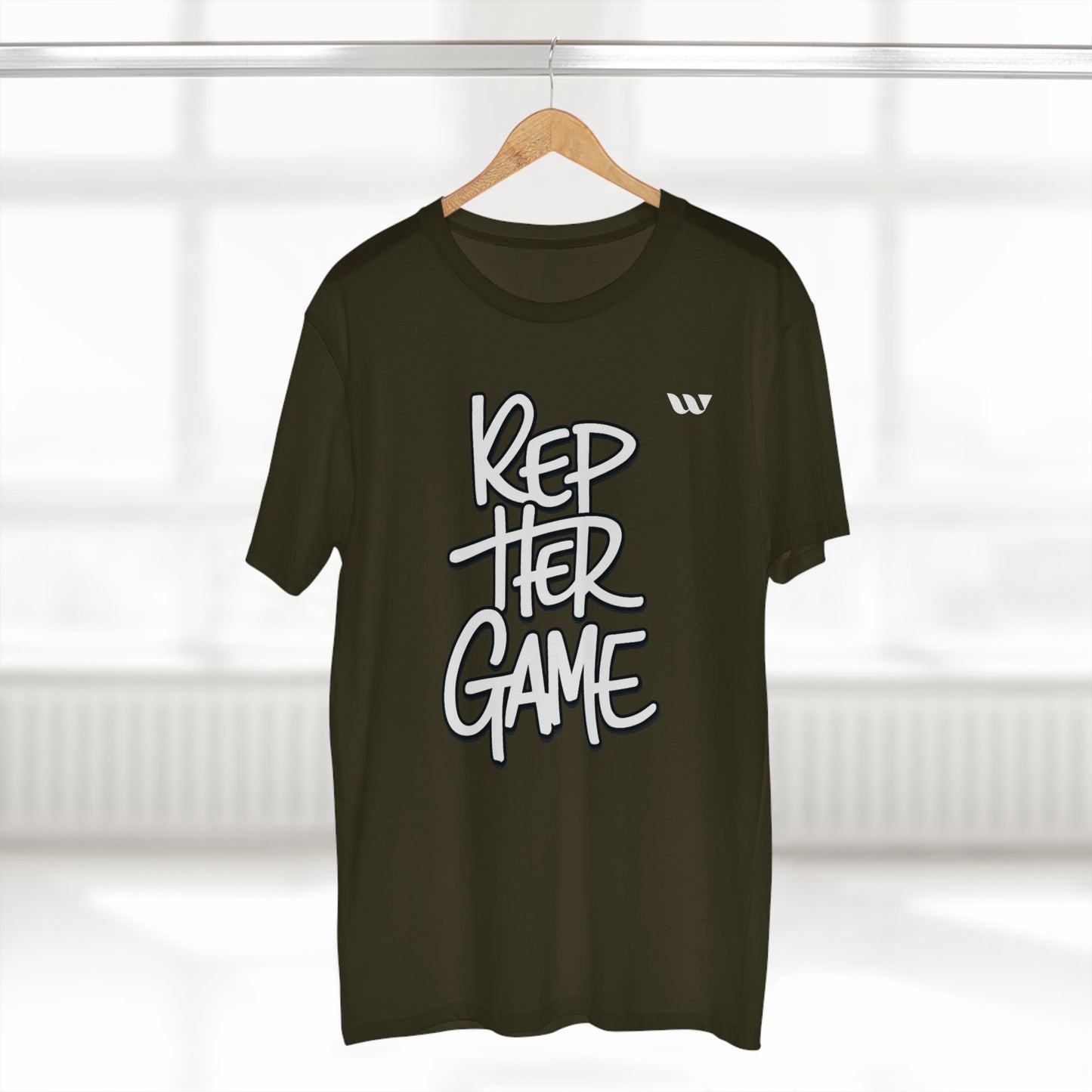 Rep Her Game T-Shirt — WREPPED Motivational Streetwear Tee