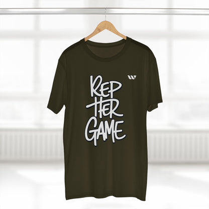 Rep Her Game T-Shirt — WREPPED Motivational Streetwear Tee