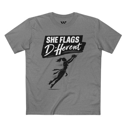 She Flags Different T‑Shirt —WREPPED