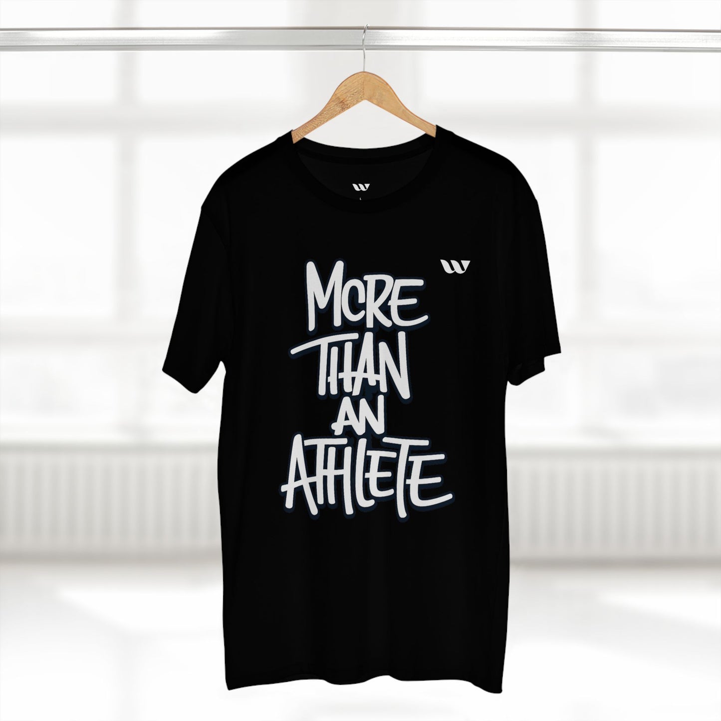 More Than An Athlete T-Shirt — WREPPED Inspirational Sports Graphic Tee