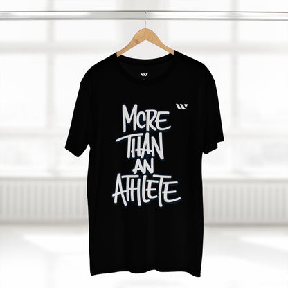 More Than An Athlete T-Shirt — WREPPED Inspirational Sports Graphic Tee