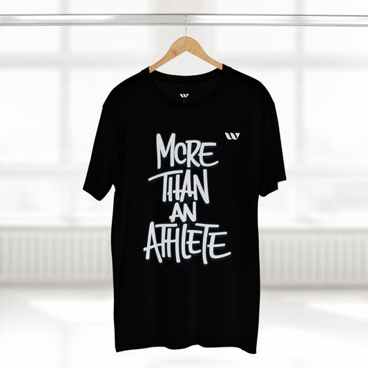 More Than An Athlete T-Shirt — WREPPED Inspirational Sports Graphic Tee