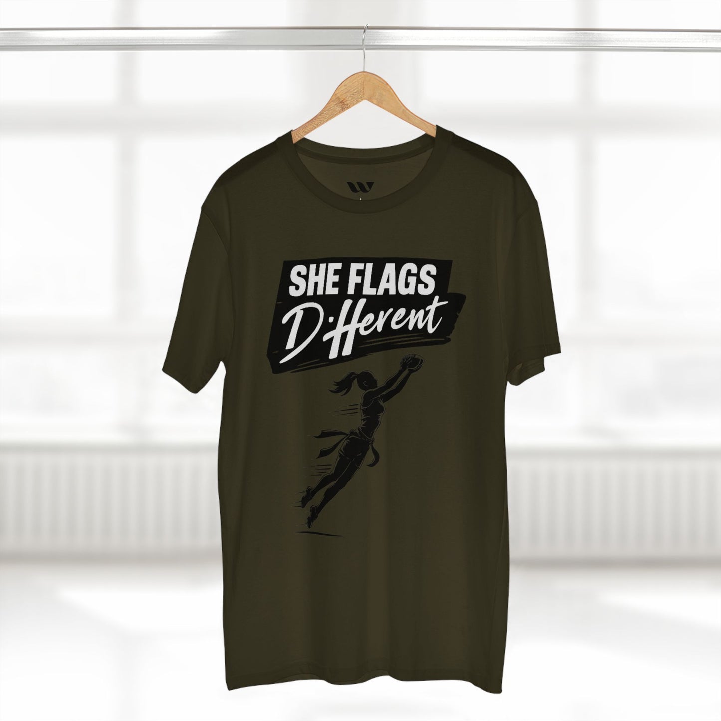 She Flags Different T‑Shirt —WREPPED