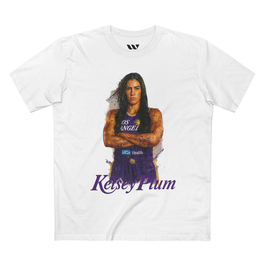 Kelsey Plum Basketball Tee — Women's Jersey Tribute Shirt