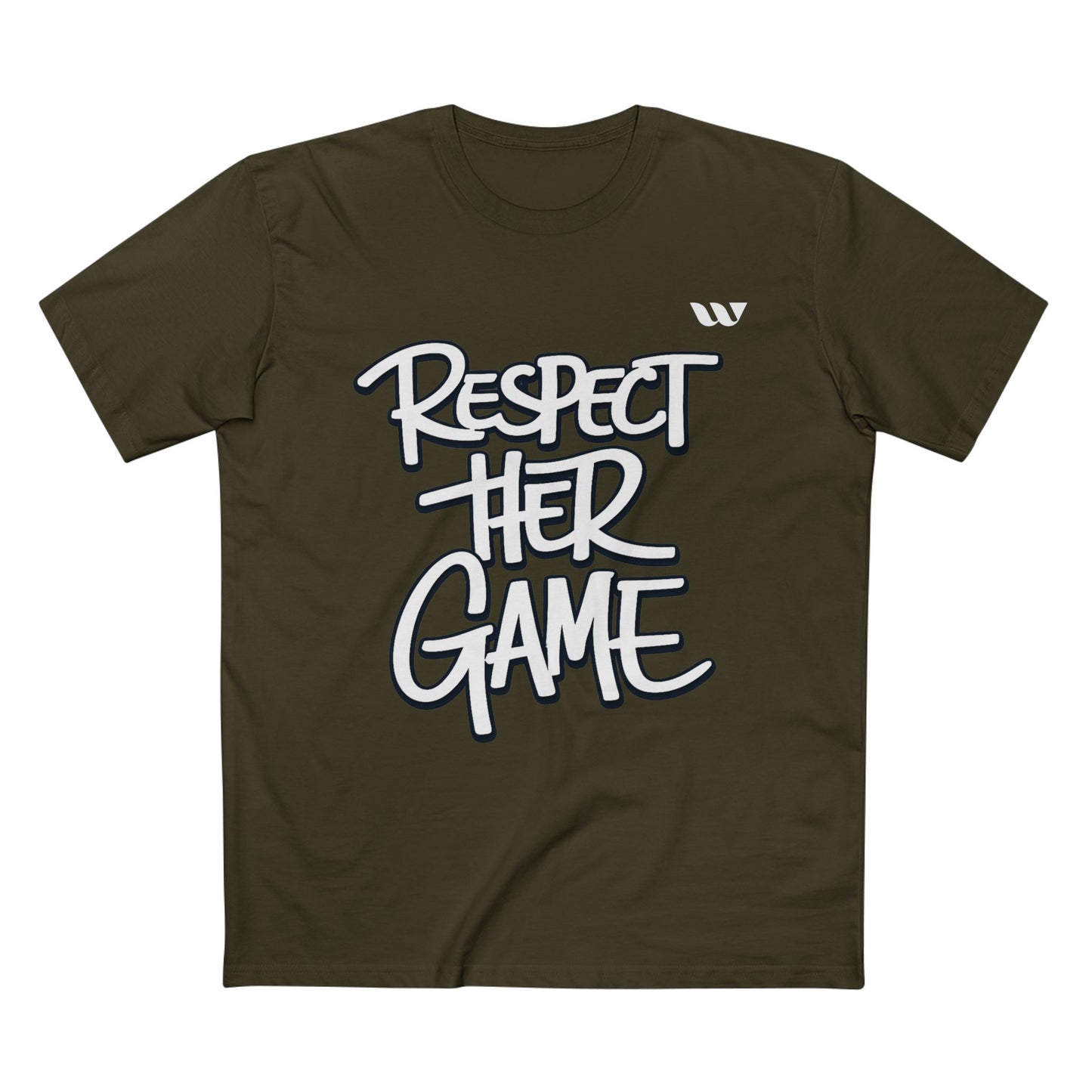 Respect Her Game T-Shirt — WREPPED Empowerment Sports Tee