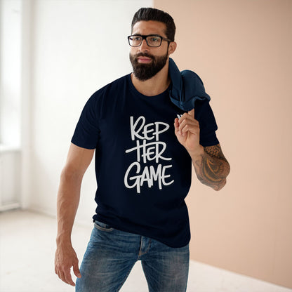 Rep Her Game T-Shirt — WREPPED Motivational Streetwear Tee