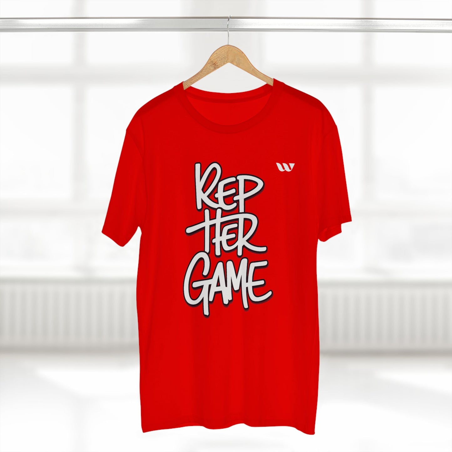 Rep Her Game T-Shirt — WREPPED Motivational Streetwear Tee