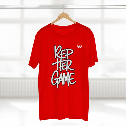 Rep Her Game T-Shirt — WREPPED Motivational Streetwear Tee