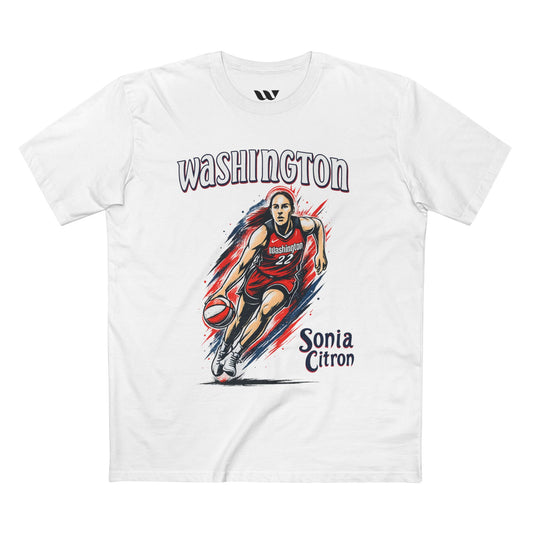 Washington Basketball Sonia Citron Action Graphic Tee